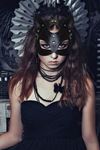 SİA Siyah Fantezi Maske GD-6040